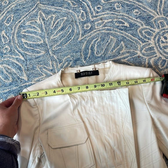 Gucci by Tom Ford 2004 paneled leather jacket - Picture 16 of 17